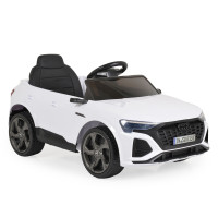 Акумулаторен джип Audi SQ8 e-tron бял