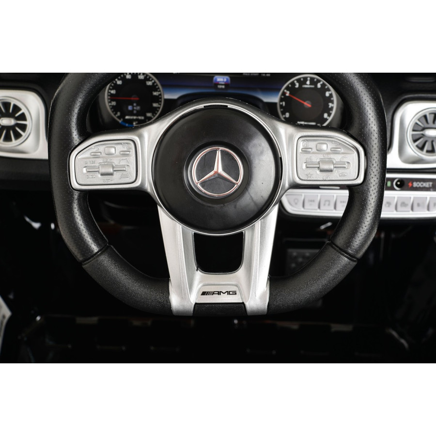 Акумулаторен джип Mercedes-AMG G63 металик червен