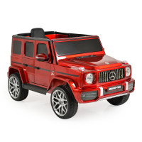 Акумулаторен джип Mercedes-AMG G63 металик червен