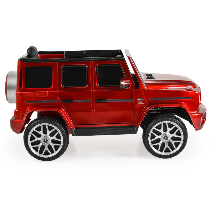 Акумулаторен джип Mercedes-AMG G63 металик червен