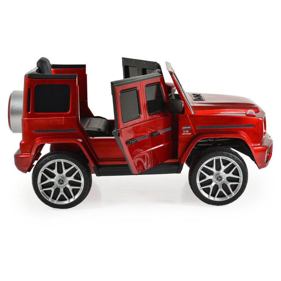 Акумулаторен джип Mercedes-AMG G63 металик червен
