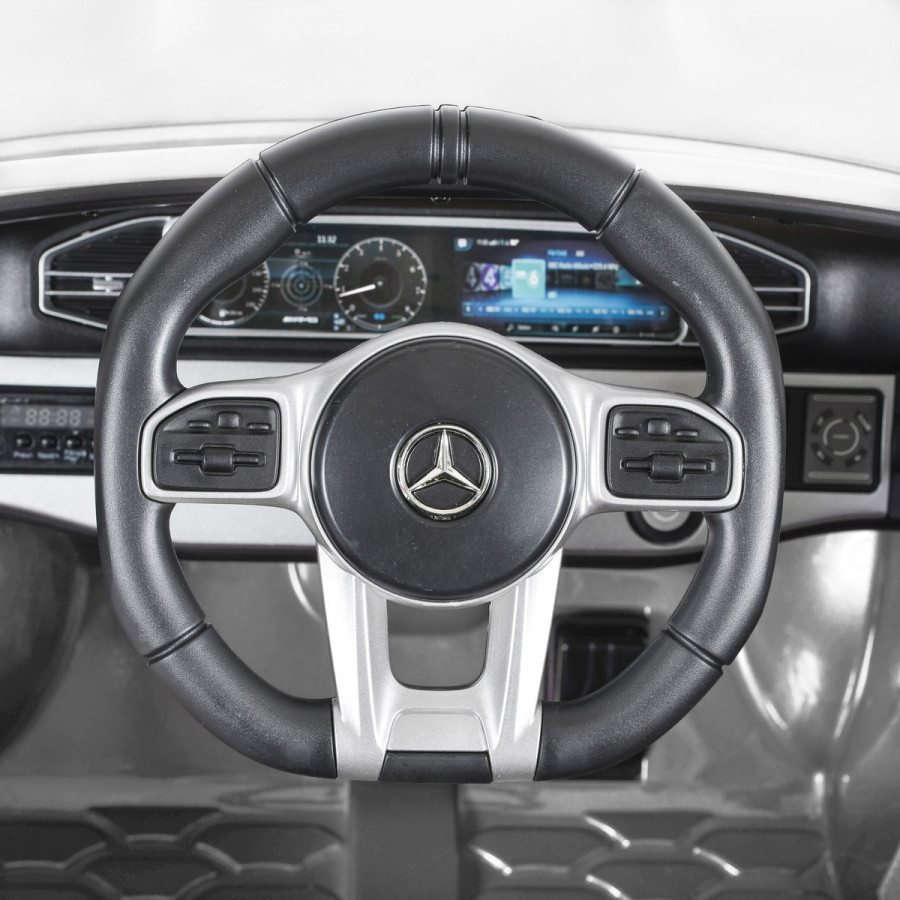 Акумулаторен джип Mercedes M Class бял