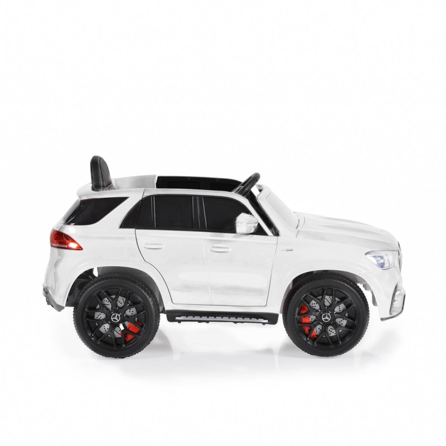 Акумулаторен джип Mercedes M Class бял