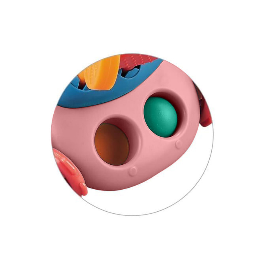 Бебешка сензорна играчка Baby Bottle Pink