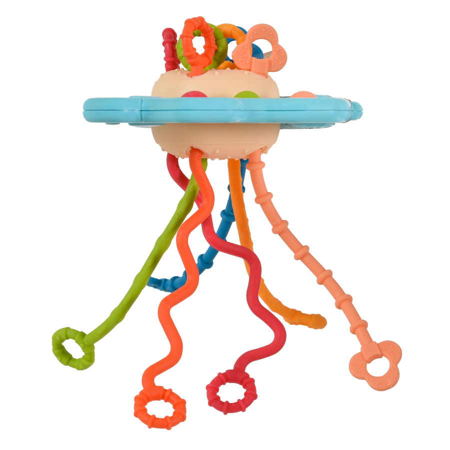 Бебешка сензорна играчка Elephant Blue 2890