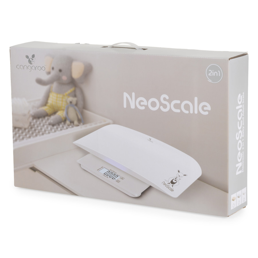 Електронна везна 2в1 NeoScale White