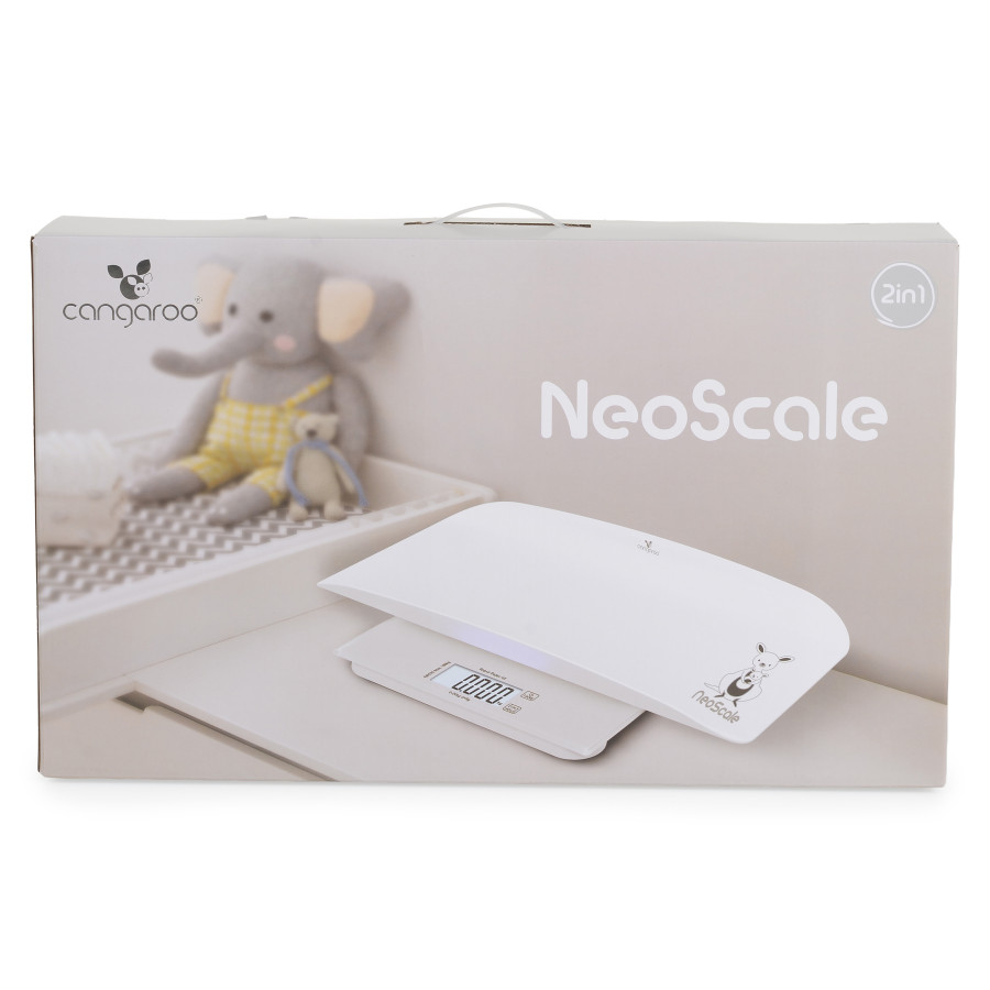 Електронна везна 2в1 NeoScale White