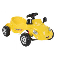 Кола с педали Happy Herby - 07303 жълт