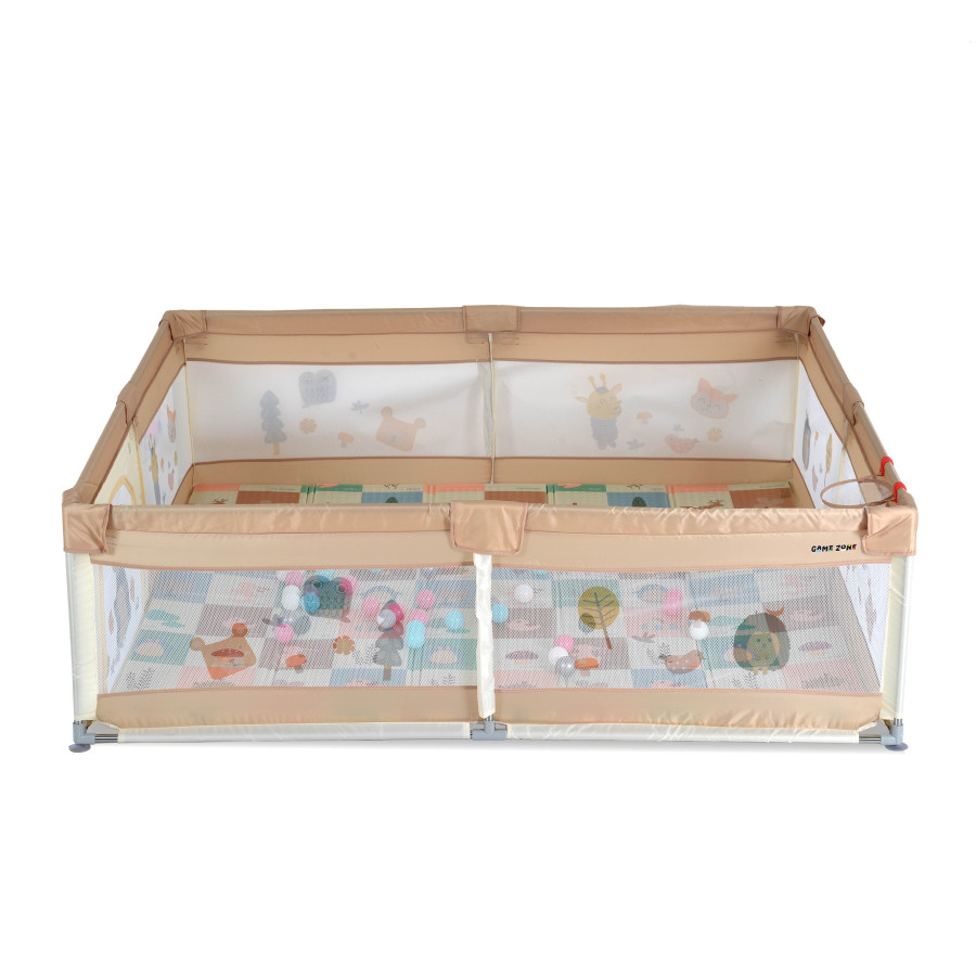 Кошара GameZone 180*200 см с аксесоари бежов