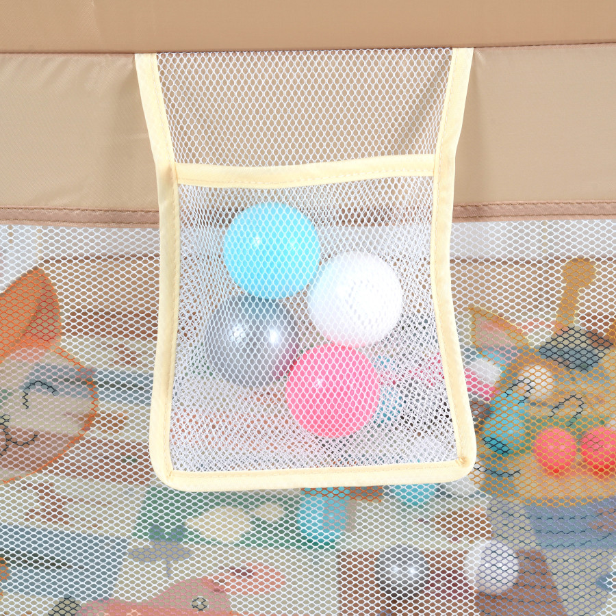 Кошара GameZone 180*200 см с аксесоари бежов