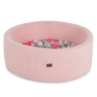 Мек басейн Boucle с 200 топки Light Pink
