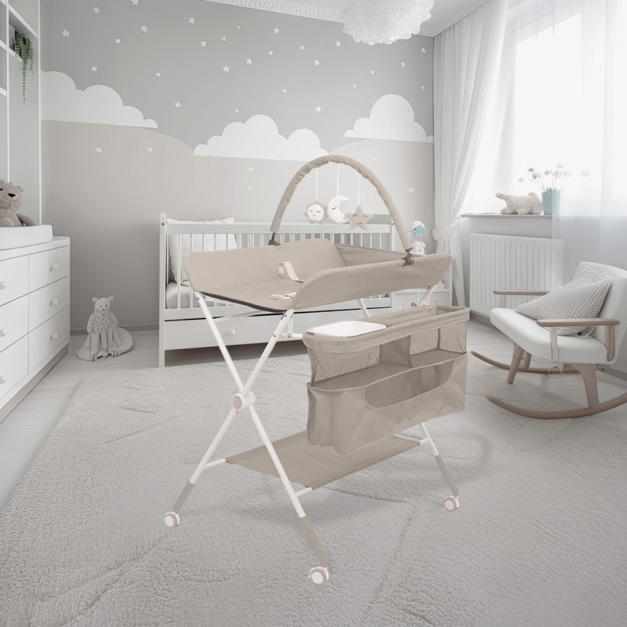 Мултифункционална маса за повиване Kaskada Beige