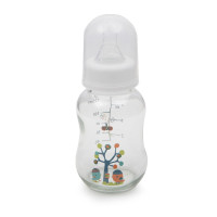 Стъклено стандартно шише 120 ml GB301