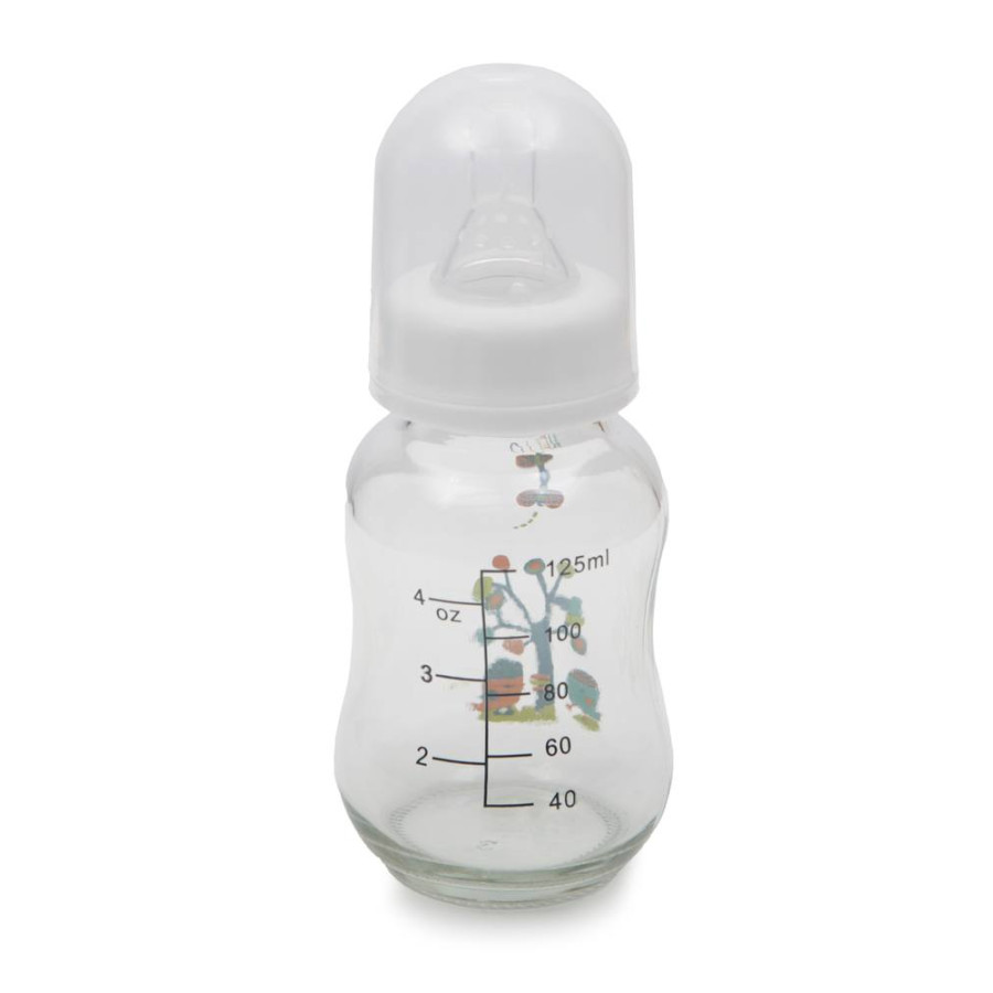 Стъклено стандартно шише 120 ml GB301