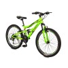 Велосипед със скорости 24“ Versus зелен