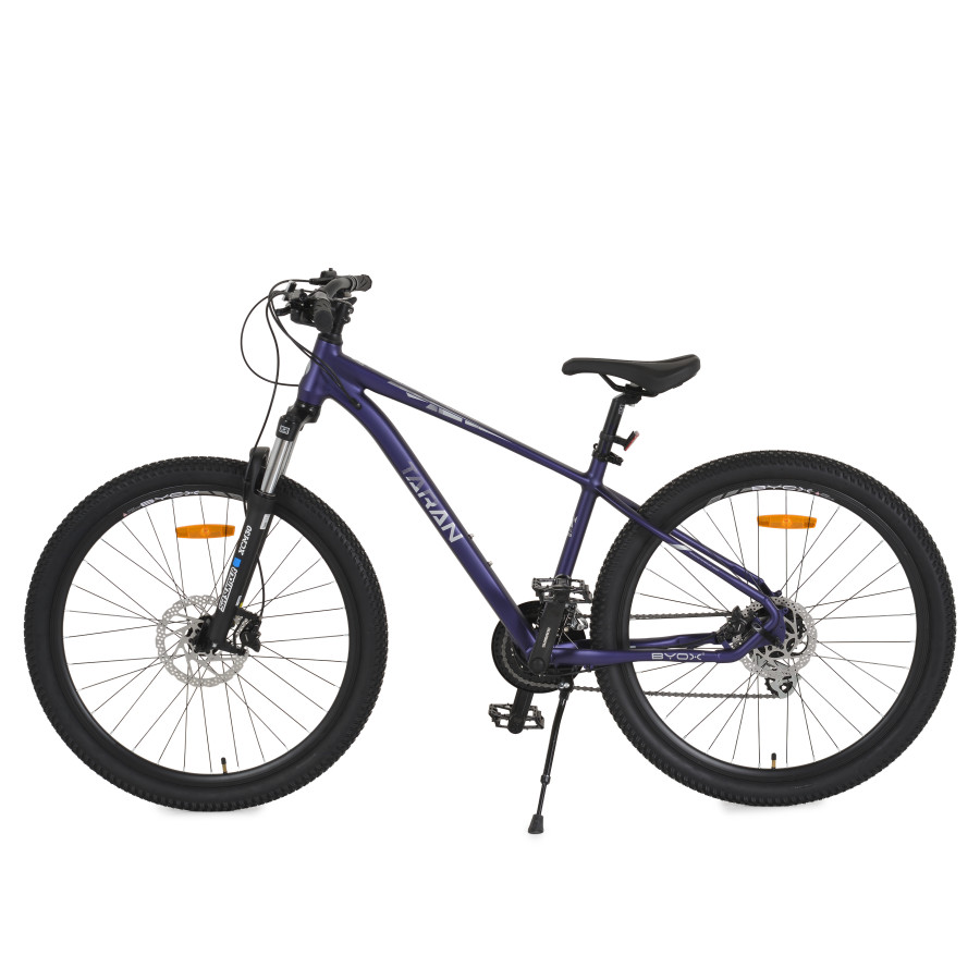 Велосипед със скорости Alloy HDB 27.5" Taran 3*8 Purple