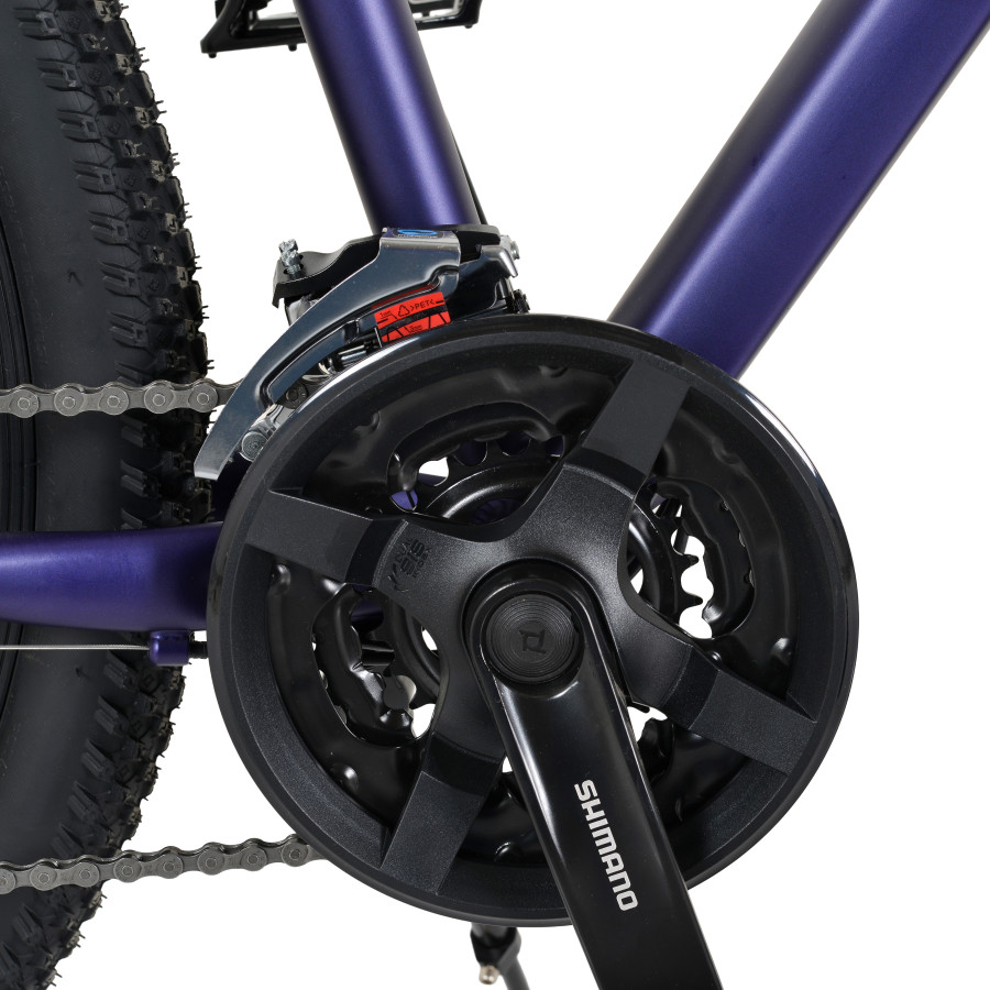 Велосипед със скорости Alloy HDB 27.5" Taran 3*8 Purple