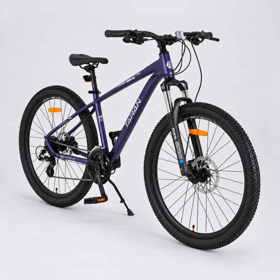Велосипед със скорости Alloy HDB 27.5" Taran 3*8 Purple