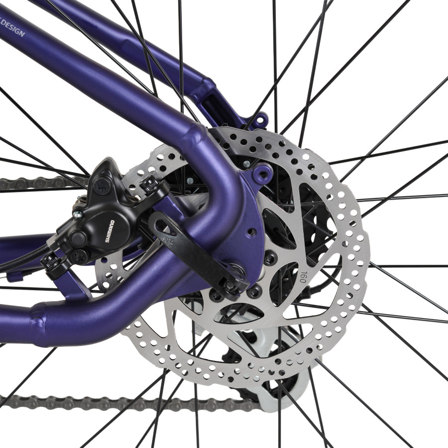 Велосипед със скорости Alloy HDB 27.5" Taran 3*8 Purple
