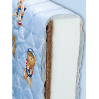 Детски матрак от две части с кокос и пяна Еko1 180х70 cm