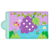 Дървена магнитна игра Монтесори цветни топчета