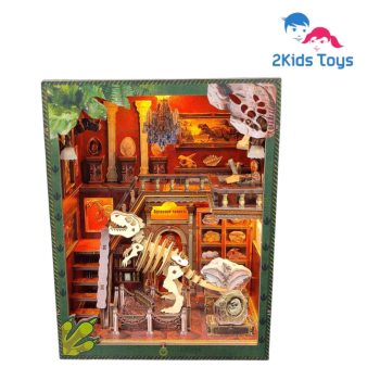 Сглобяем модел Book Nook Dinosaur Museum