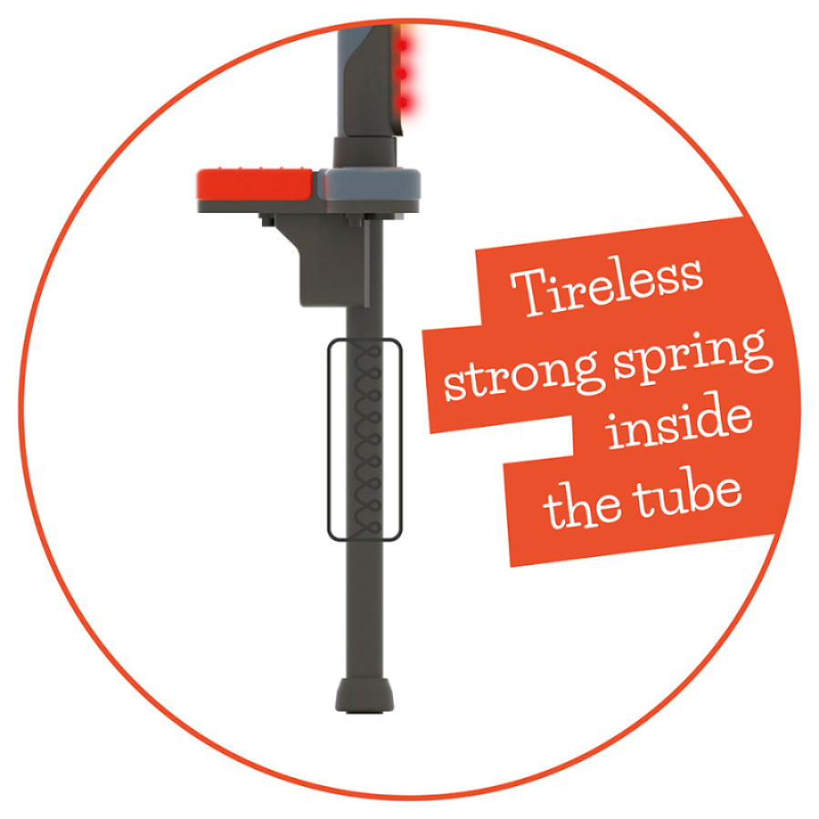 Chillafish Poogi Glow teen пого стик Papaya