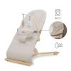 Бебешки шезлонг KinderKraft Mimi Wood/Beige