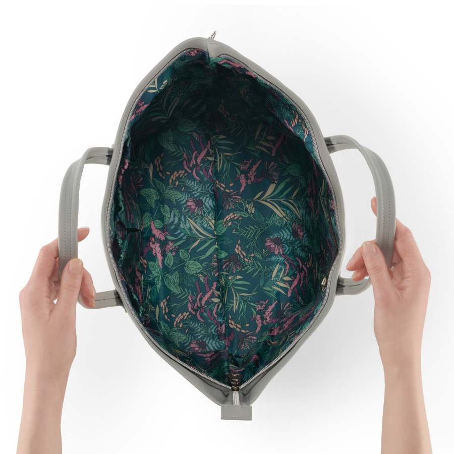 KinderKraft TREASUREBAG чанта светло сива