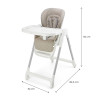 Kinderkraft Tulo столче за хранене Beige