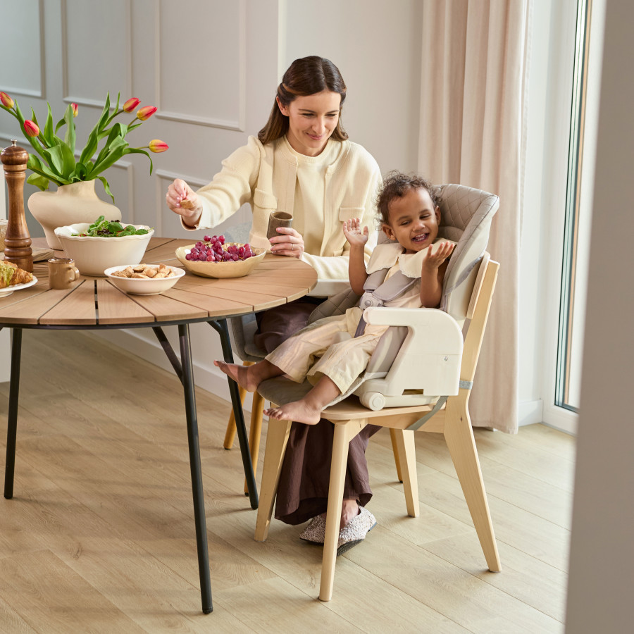 Kinderkraft Tulo столче за хранене Beige
