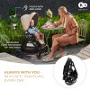 Kinderkraft Yoxi бебешка количка 3в1 Pure Black