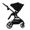 Kinderkraft Yoxi бебешка количка 3в1 Pure Black