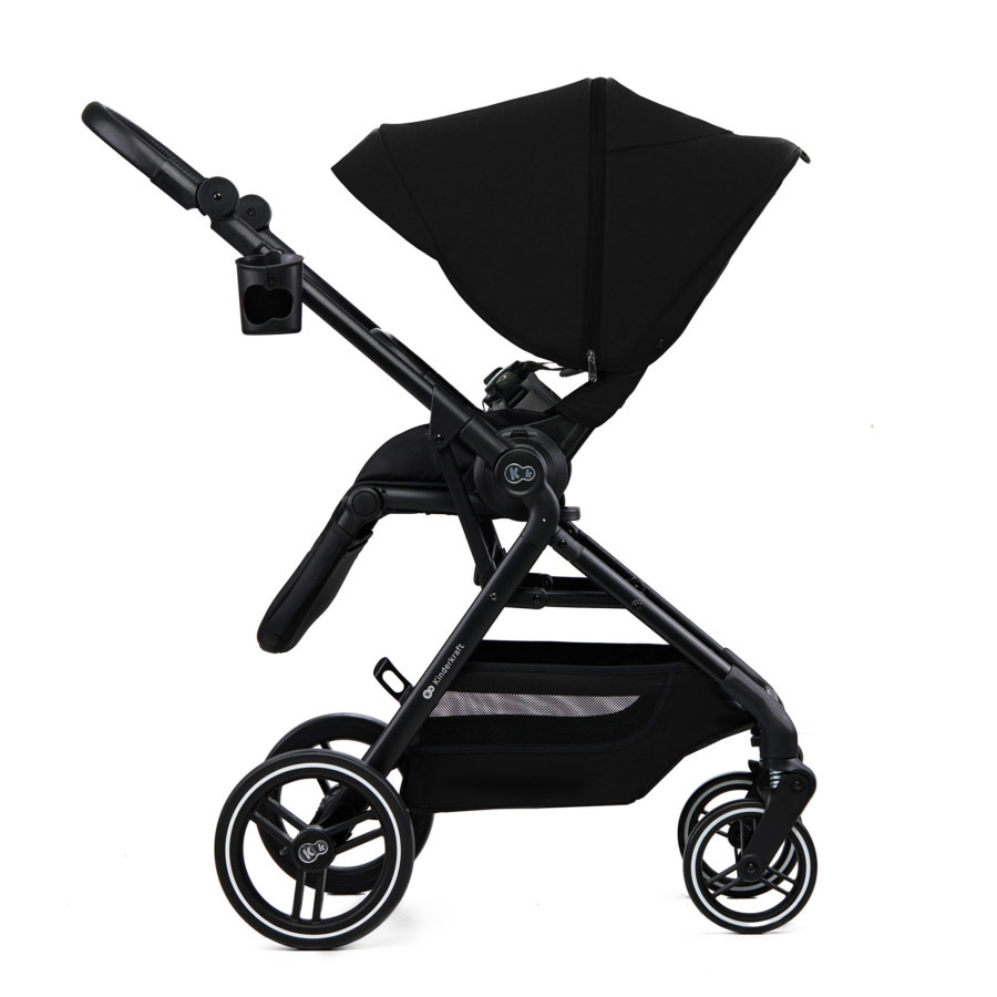 Kinderkraft Yoxi бебешка количка 3в1 Pure Black