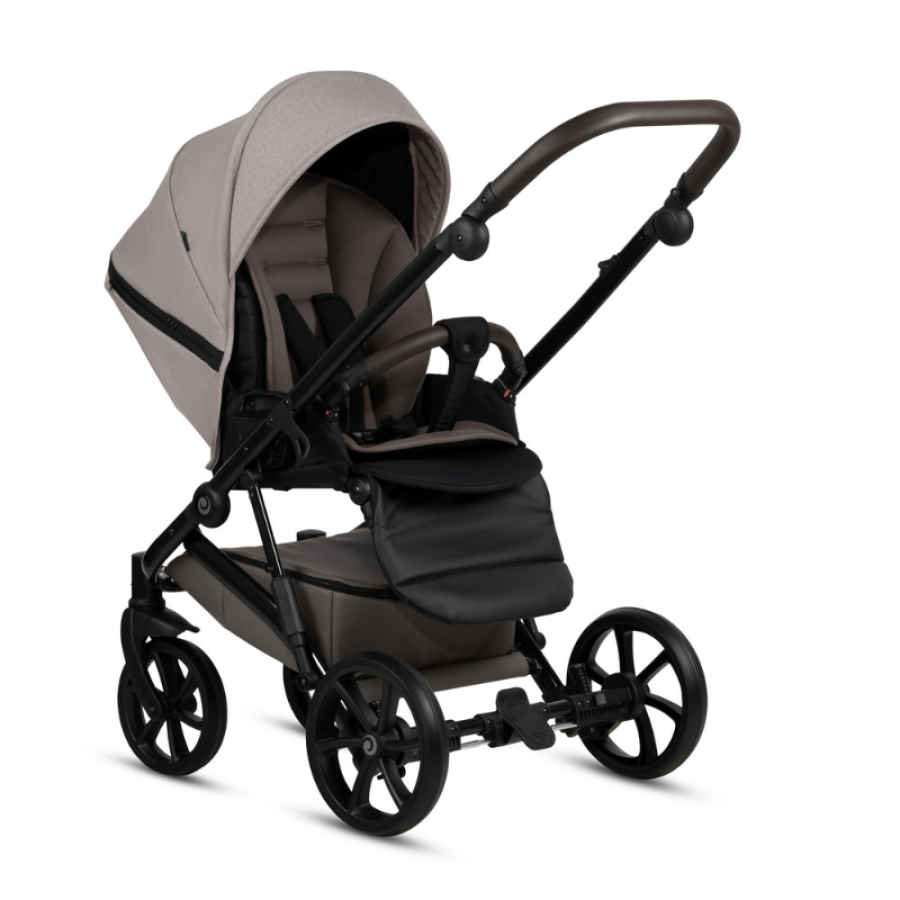 Бебешка количка Tutis Viva 6+ 2в1 068 Warm Grey