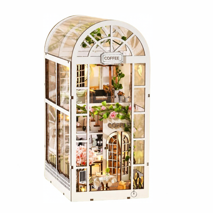 Сглобяем модел Book Nook White Garden