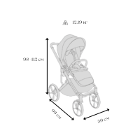 Avionaut Sirius бебешка количка 2в1 Beige.02