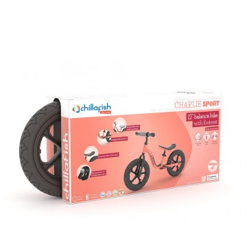 Chillafish Charlie SPORT 12" RS CPCH06FLA колело за баланс Flamingo