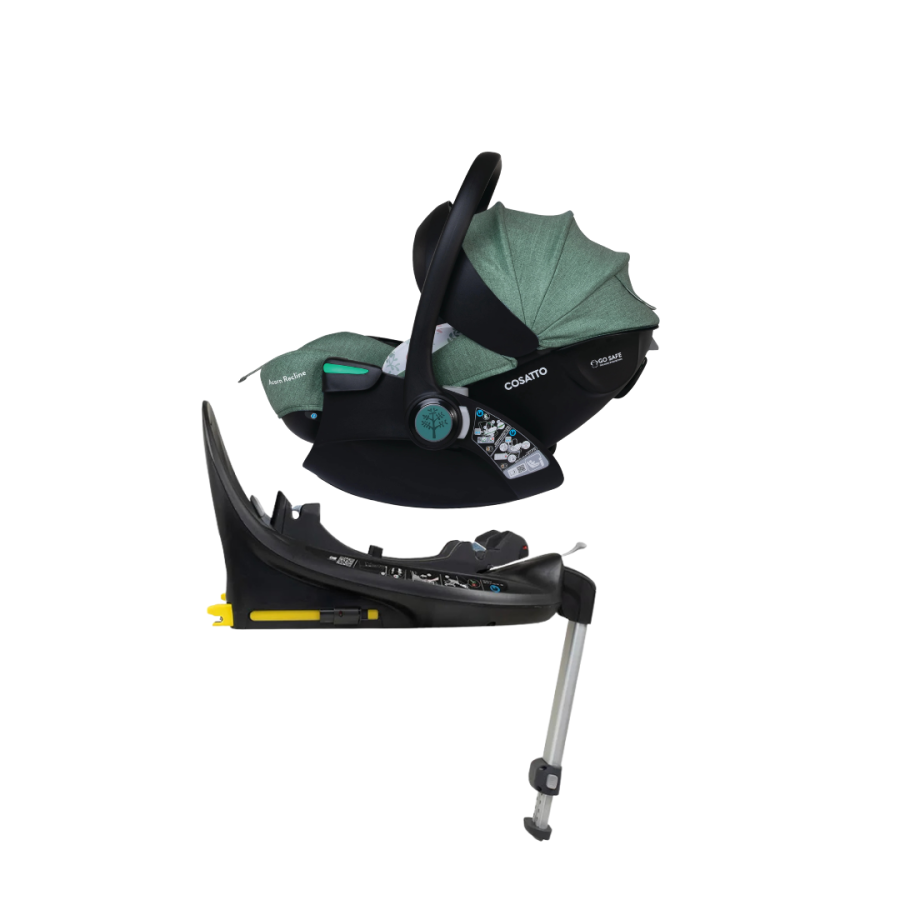 Столче за кола 0+ Cosatto CT6087 Acorn Recline Meadow плюс Isofix база CT6005