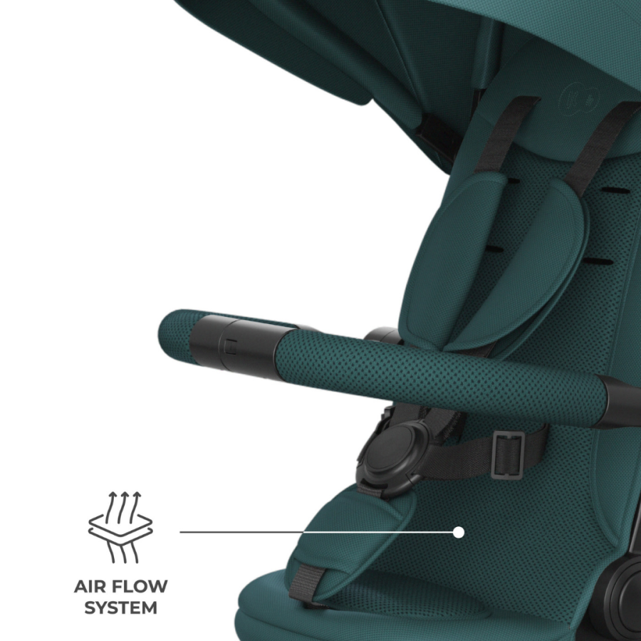 KinderKraft Aston 2 Plus триколка зелена