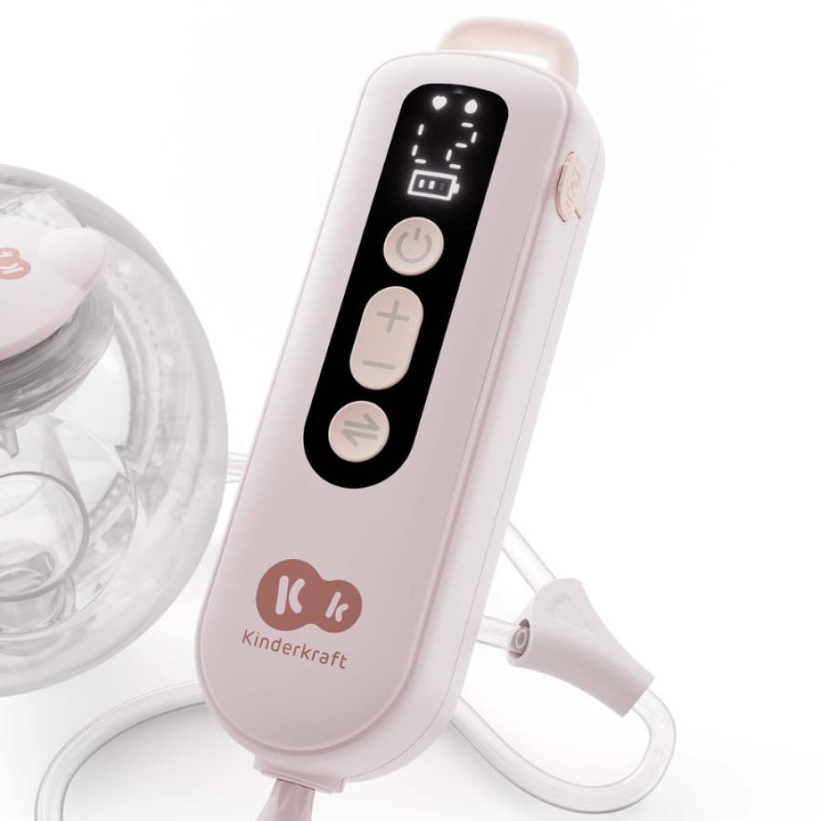 Двойна електрическа помпа за кърма Kinderkraft Gentleflow Pink