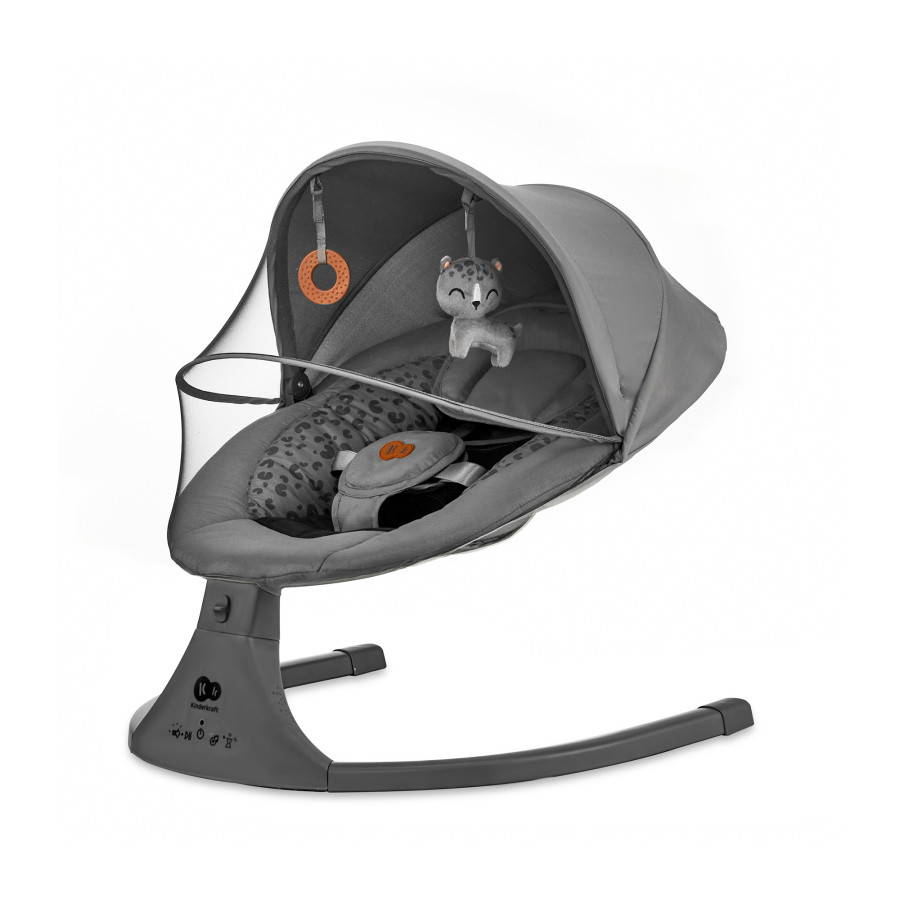 Kinderkraft люлка LUMI 2 Dark Grey