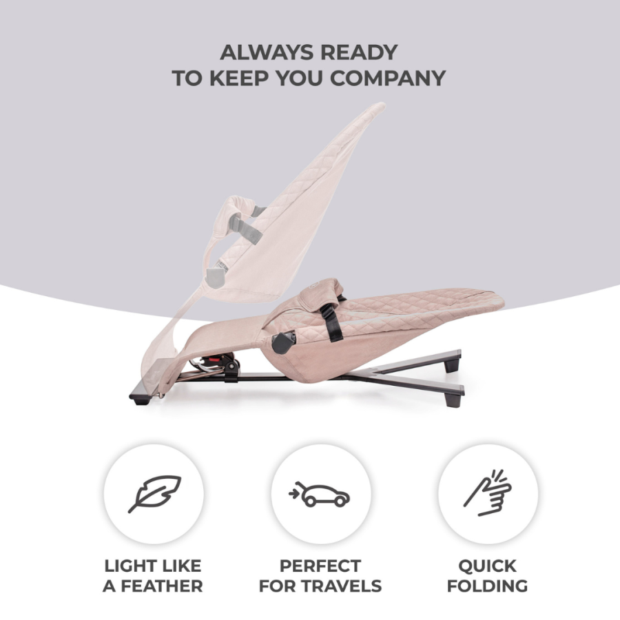 Kinderkraft Mimi бебешки шезлонг Beige