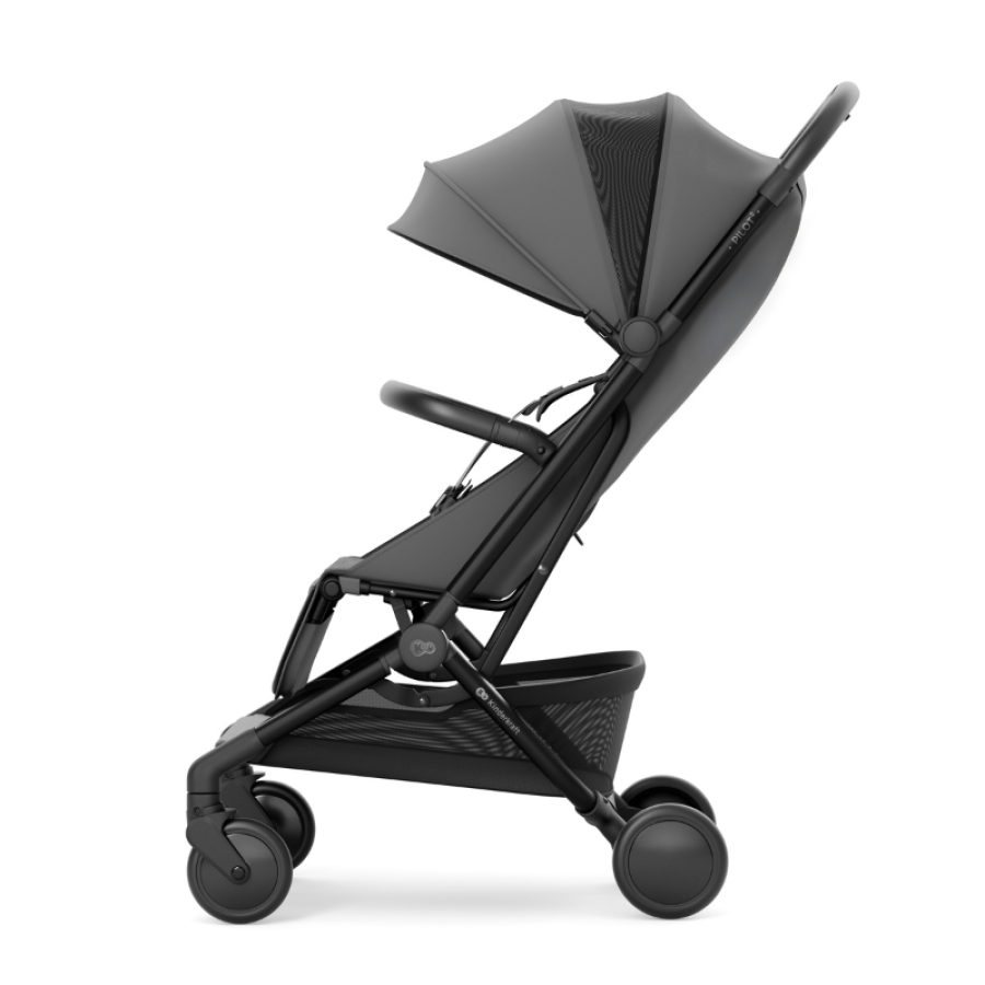 KinderKraft PILOT 2 бебешка количка Platinum Grey