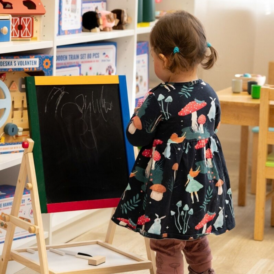 Средна двустранна магнитна дъска 2KidsToys