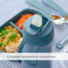 4441 Nuvita термос със сламка 500 ml Sage Green