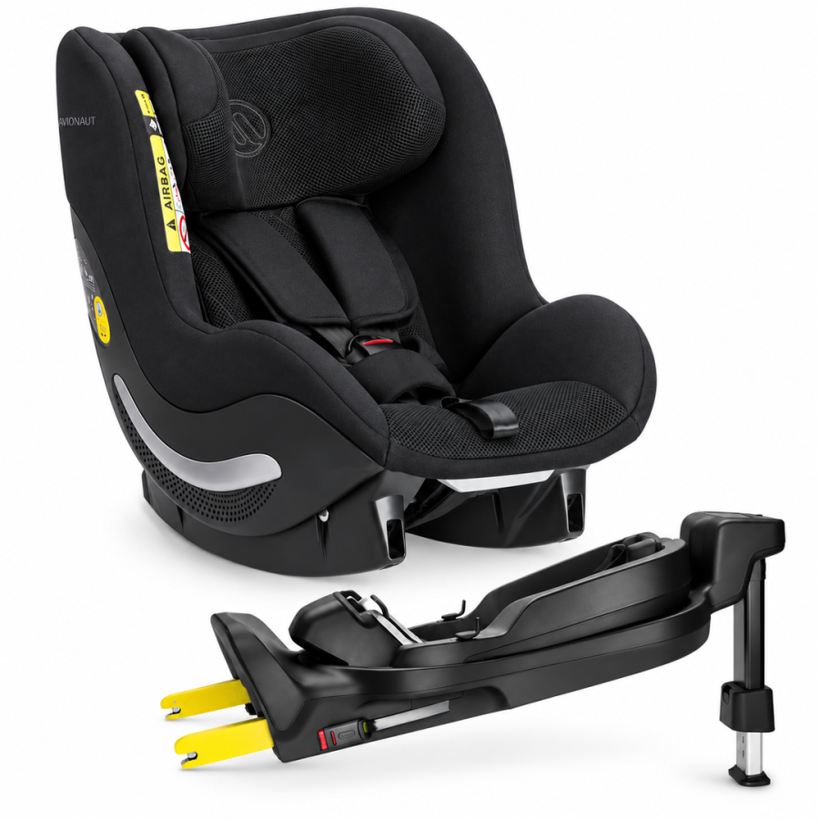 Столче за кола Avionaut AeroFix Airflow AF.03 Black с Isofix база IQ Orbit