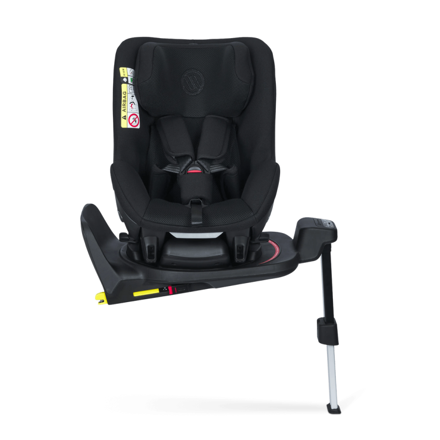 Столче за кола Avionaut AeroFix Airflow AF.03 Black с Isofix база IQ Orbit