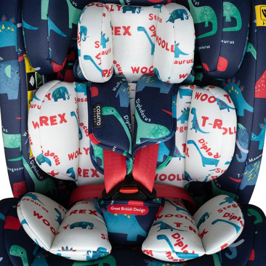Cosatto Get Set Gro I-Size 360 столче за кола D IS FOR DINO