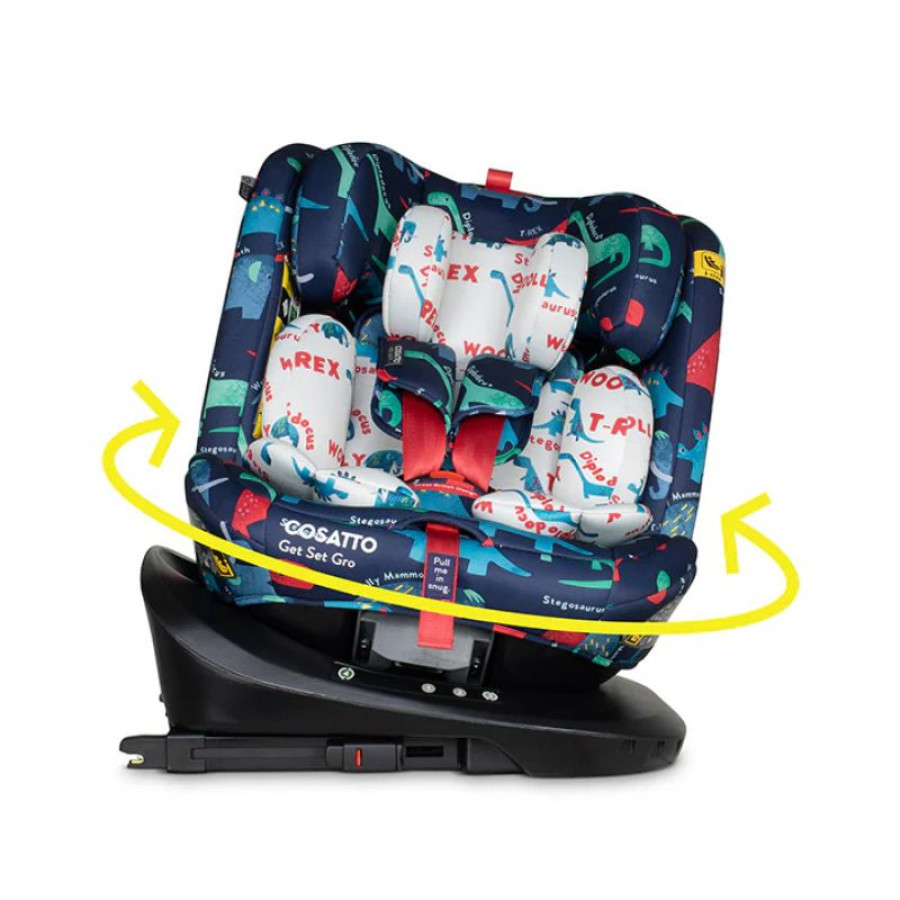 Cosatto Get Set Gro I-Size 360 столче за кола D IS FOR DINO